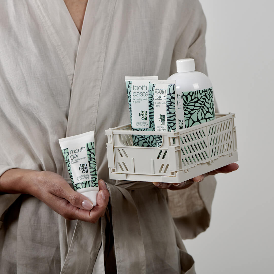 Cadeau pour un grand père — Soins bucco-dentaires 5 produits à l'huile de tea tree