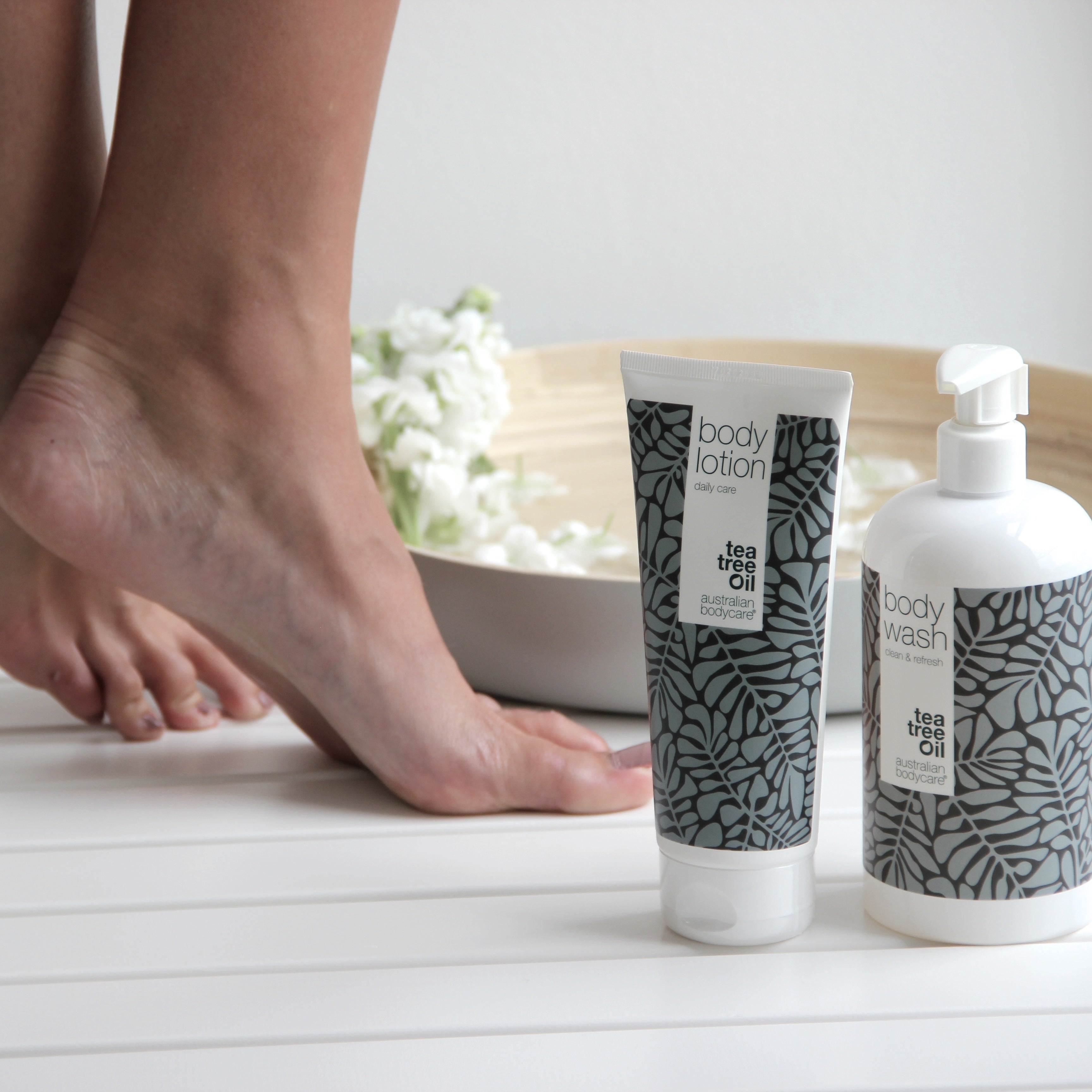 Kit de soins des pieds — 3 produits pour le soin quotidien des pieds secs et des ongles jaunis