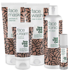Kit de masque de beauté pour les peaux à imperfections - 5 produits nettoyants pour les peaux grasses avec boutons et points noirs