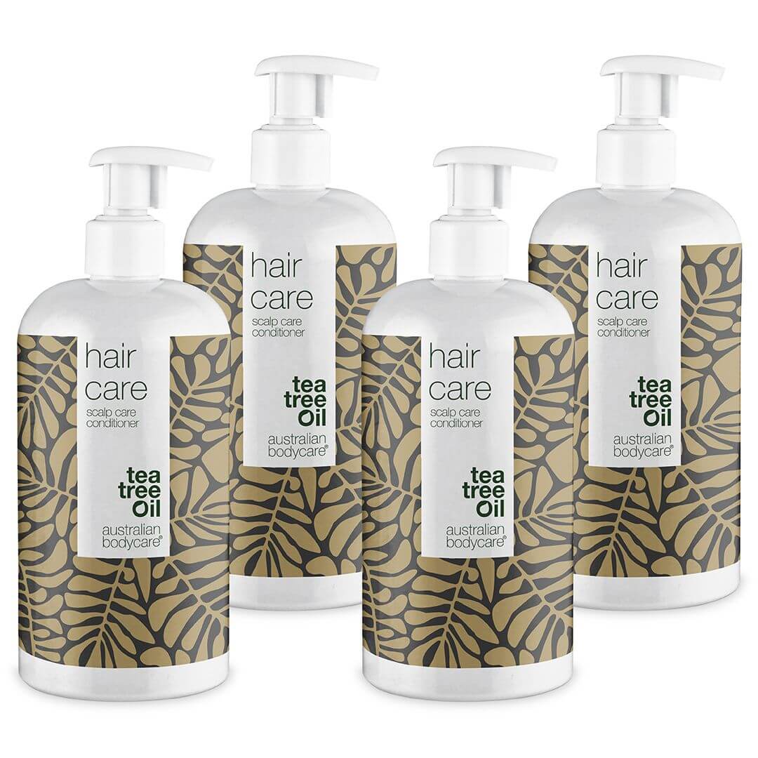 4 pour 3 après shampoings 500 ml — Offres spéciales - Les offres spéciales contiennnent 4 après shampoings (500 ml) : Huile d'arbre à thé